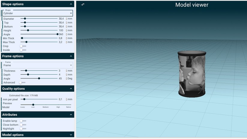 Mit dem Zylinder lassen sich etwa Windlichter realisieren.