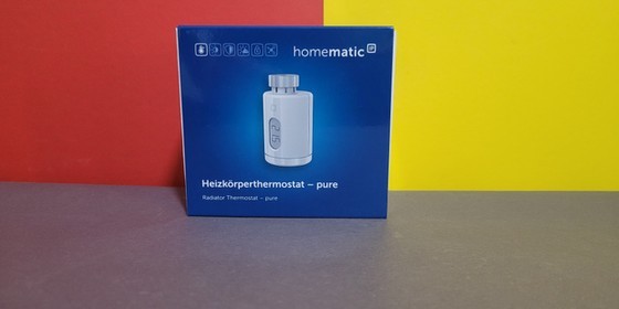 Homematic IP Pure: Smartes Heizkörperthermostat mit automatischem hydraulischem Abgleich