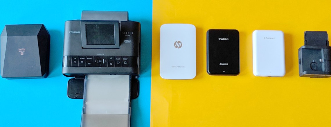 Vergleichstest 2020: Zehn mobile Mini-Fotodrucker
