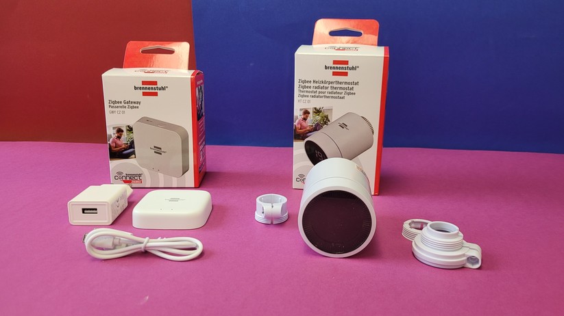 Brennenstuhl Zigbee Heizkörperthermostat HT CZ 01