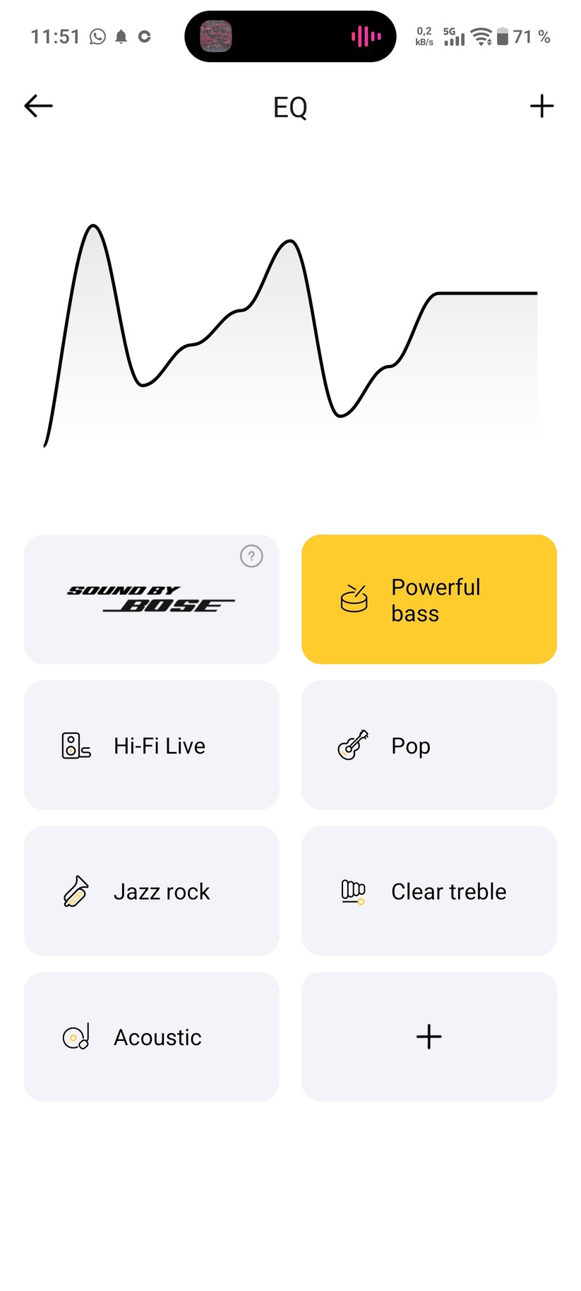 Baseus Inspire XH1 Screenshot