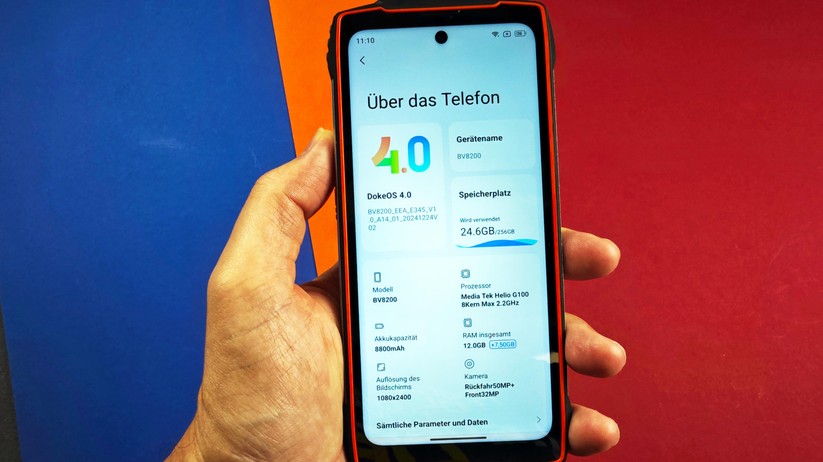 Blackview BV8200 - Bilderstrecke 