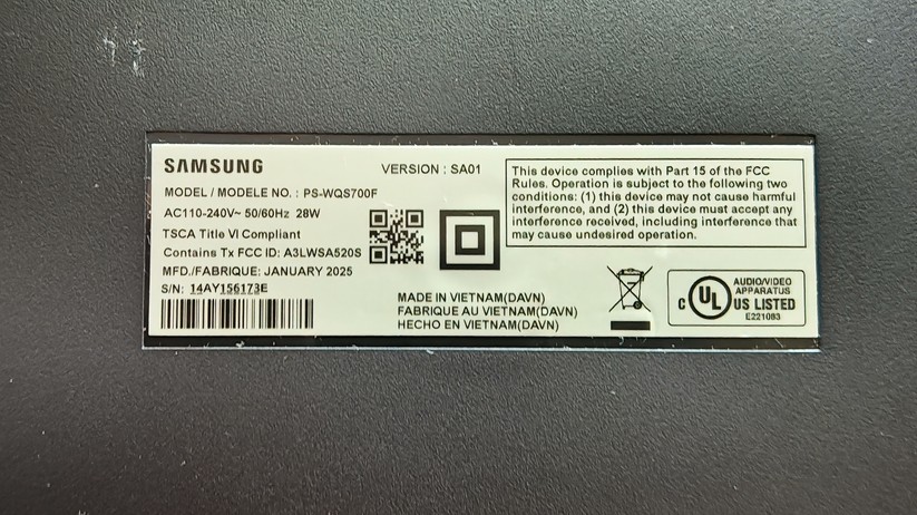 Samsung HW-QS700F