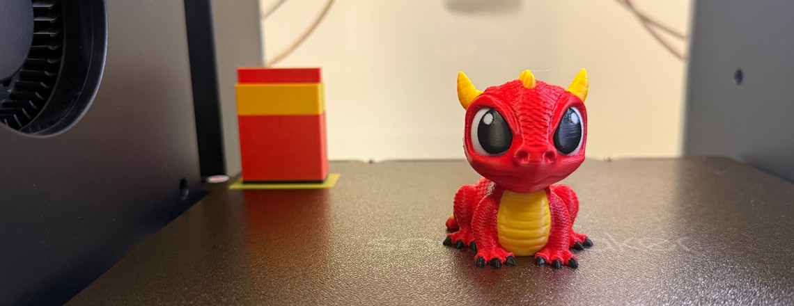 Mehrfarbiger 3D-Druck