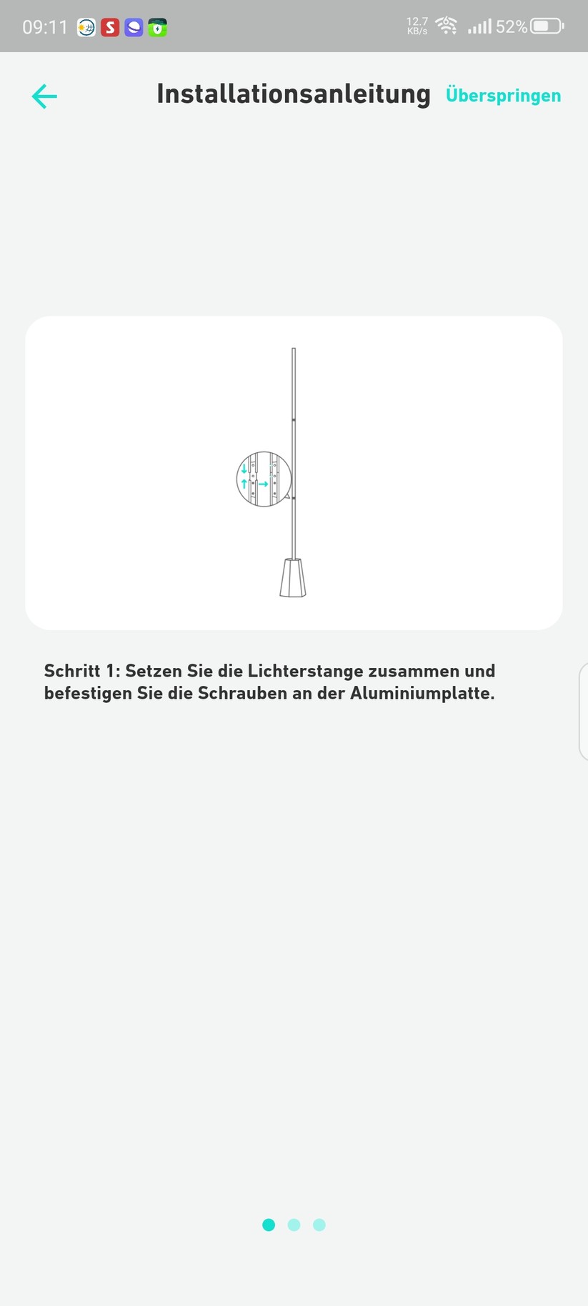 Eufy Indoor Floor Lamp E10: App