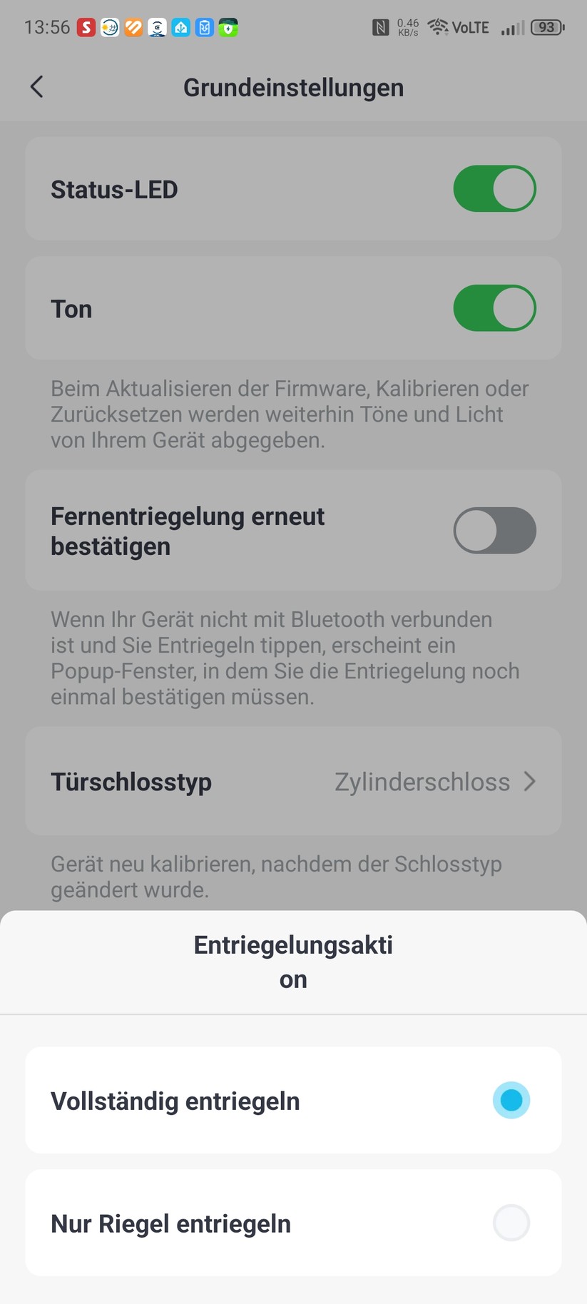Switchbot Lock Ultra Vision Pro: Einrichtung und Steuerung erfolgen mit der Switchbot-App, für die man sich registrieren muss.