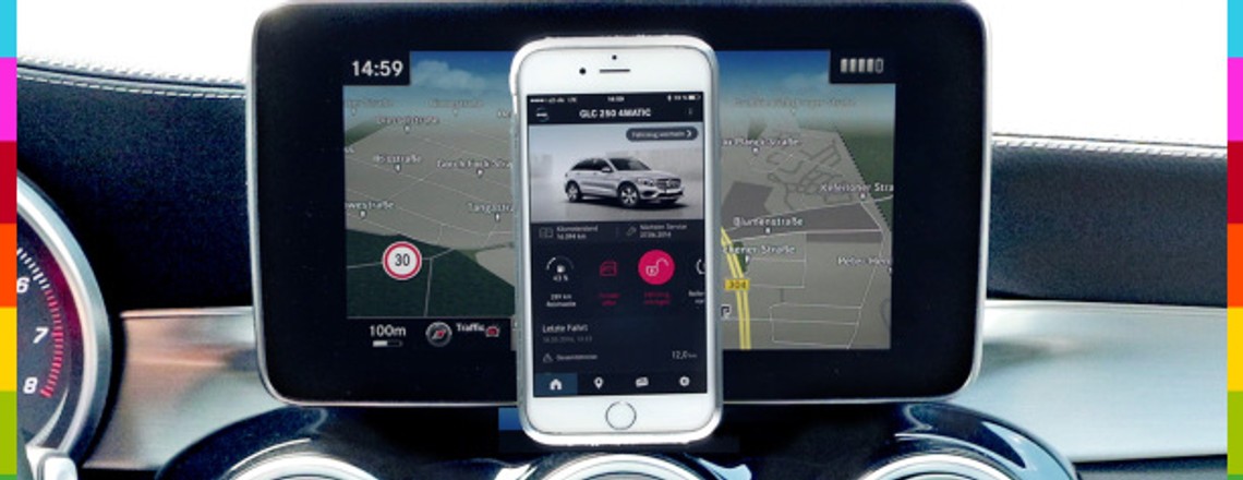 Comand im Mercedes GLC: App & Online-Funktionen im Video