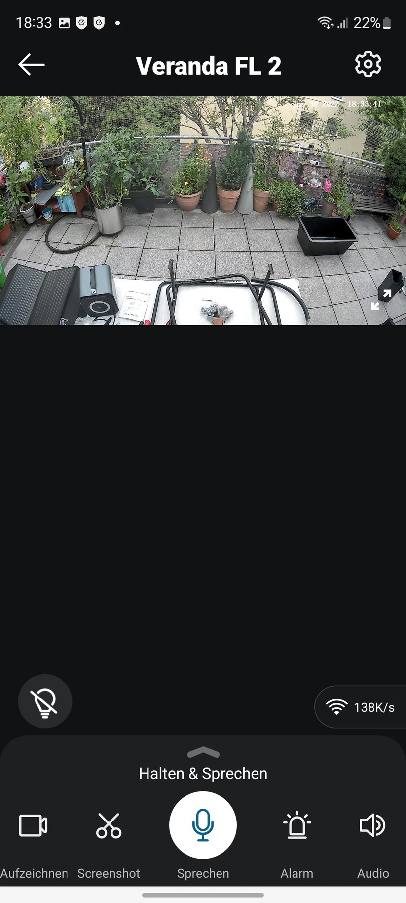 Eufy Floodlight Cam (Full-HD): Nachtsicht
