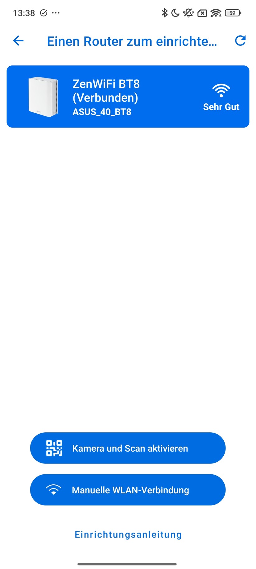 Asus Zenwifi BT8 – App