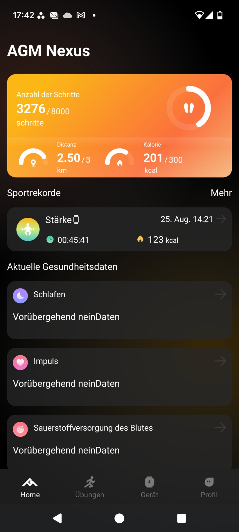 AGM Legion Watch - App
