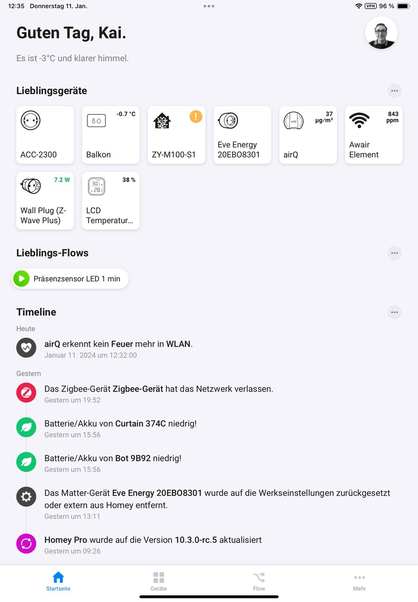Homey Pro: Einfache Bedienung per App und Browser