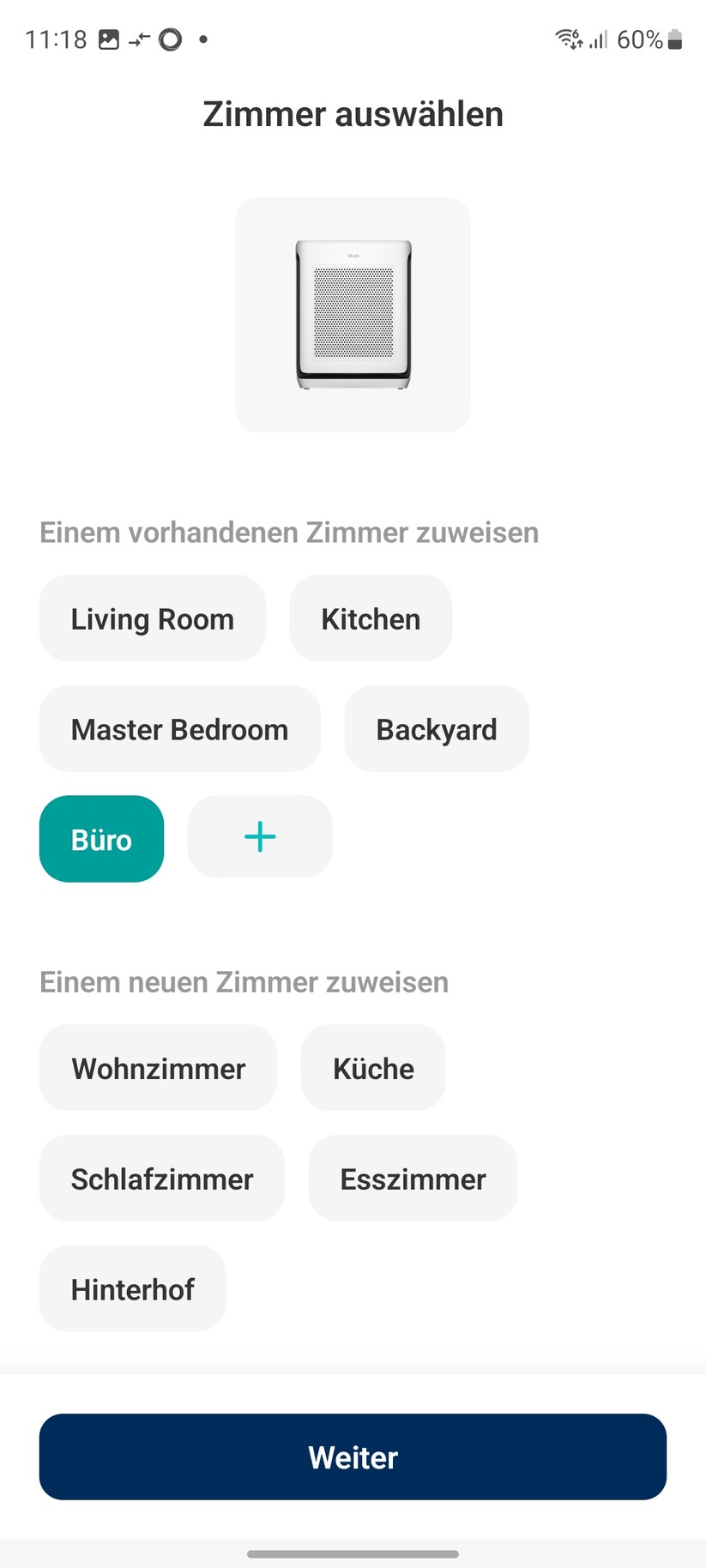 Levoit Vital 200S: App und Einstellungen