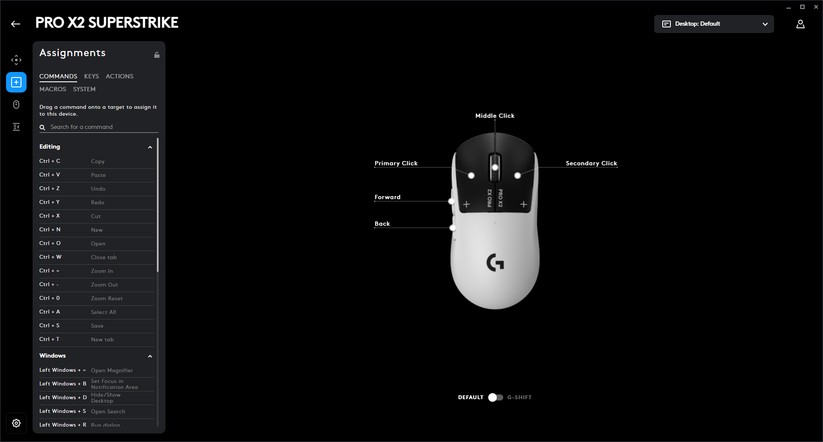 Logitech G Pro X2 Superstrike - Bilder App