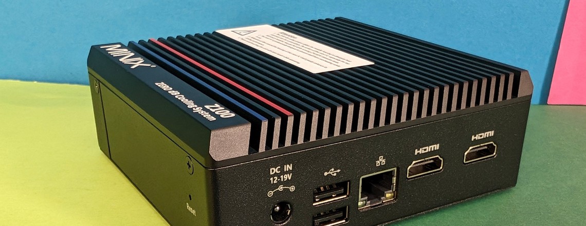 Mini-PC Minix Z100 im Test