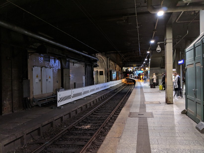 Aufnahme bei Kunstlicht in den Morgenstunden