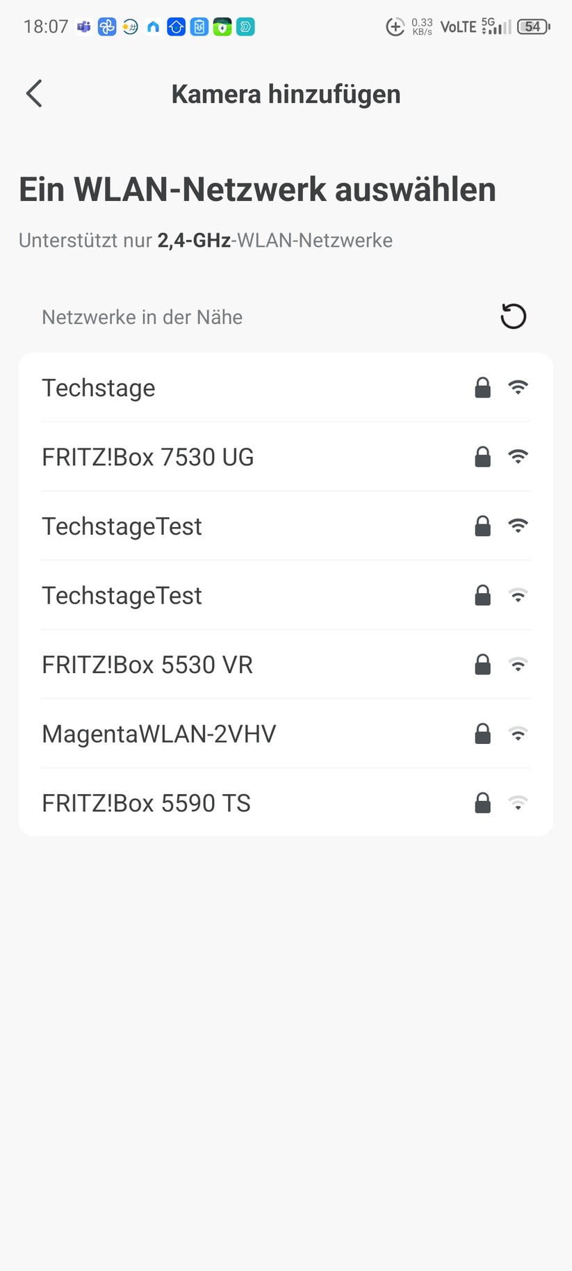 Die Inbetriebnahme der Überwachungskamera erfolgt mit der App Baseus Security