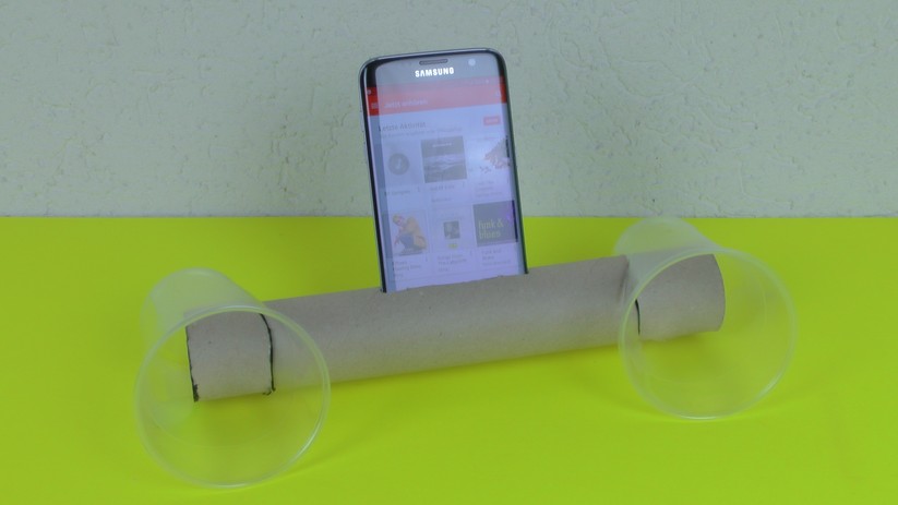 Auch wenn es eventuell nicht so aussieht: Der DIY-Lautsprecher klingt gar nicht nicht schlecht. 