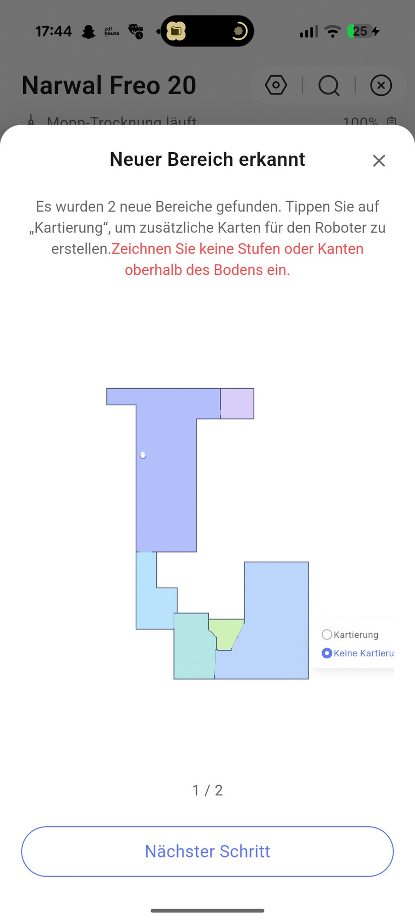 Narwal Freo 20 – App & Einrichtung
