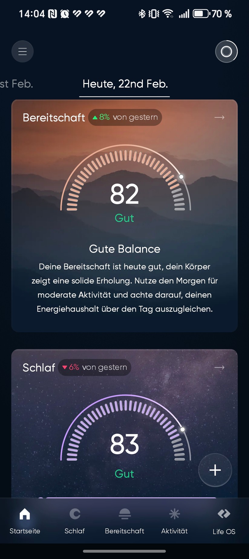 Luna Smart Ring Gen 2 - App