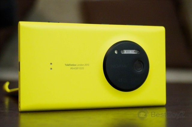 Rückseite des Lumia 1020