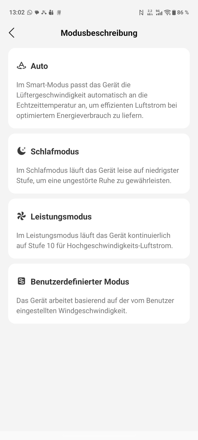 Dreame MF10 Screenshot