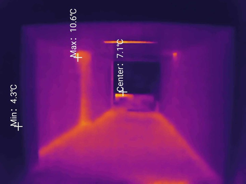 AGM Glory G1S - Wärmebildaufnahme 