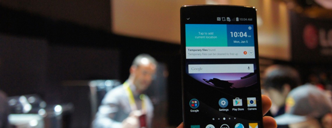 LG G Flex2 im Hands-on: Erster Eindruck von der CES