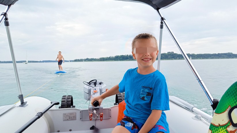 Motoren ohne Bootsführerschein machen viel Spaß.