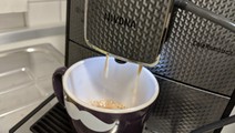 Der Kaffee war durchaus von guter Qualität, samt schöner Crema.