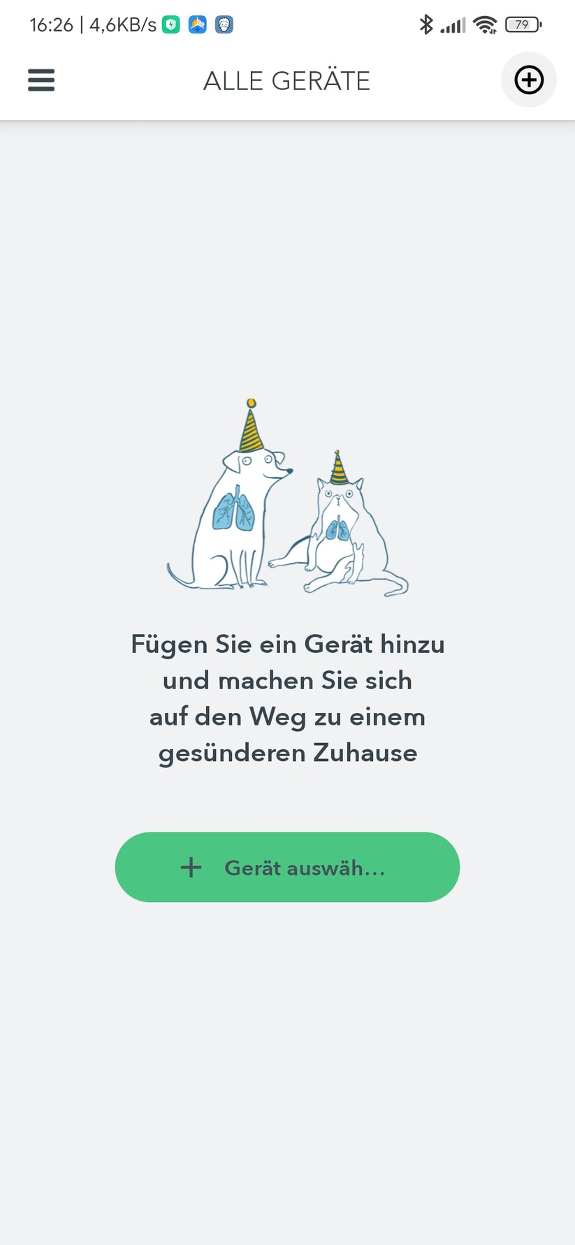 Airthings View Plus: App