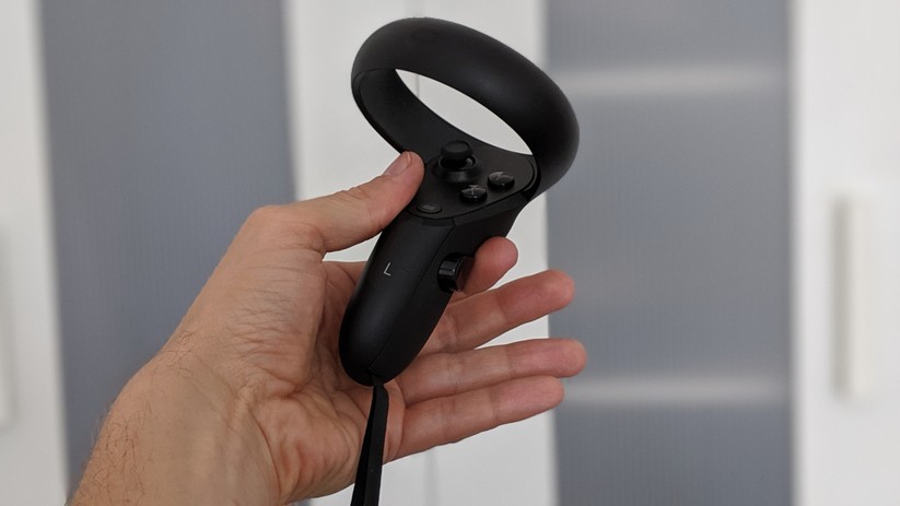Der Controller der Oculus Quest ist gut, aber für Beat Saber leider zu kurz.