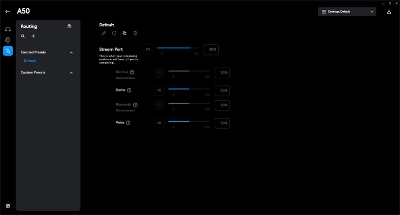 Logitech Astro A50 - Bilder App