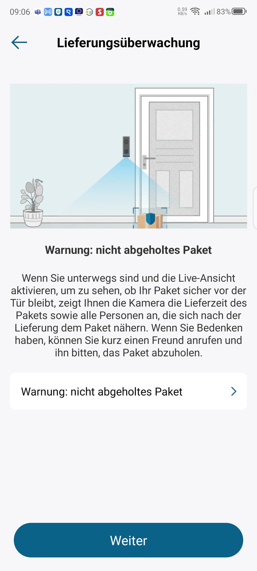Eufy Video Doorbell E340: Konfiguration