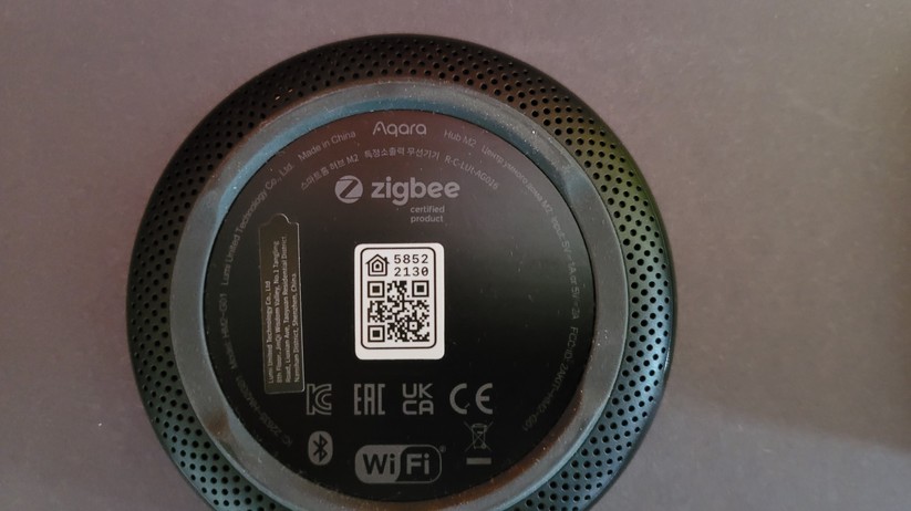 Rückseite des Aqara M2