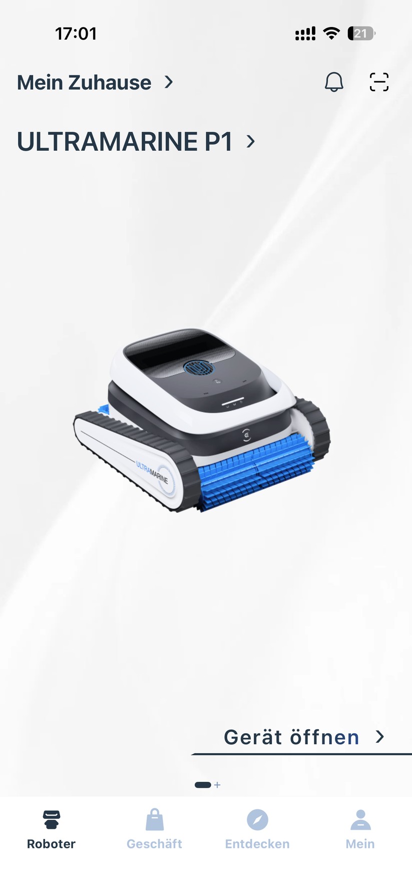 Ecovacs Ultramarine P1 - Bilder App