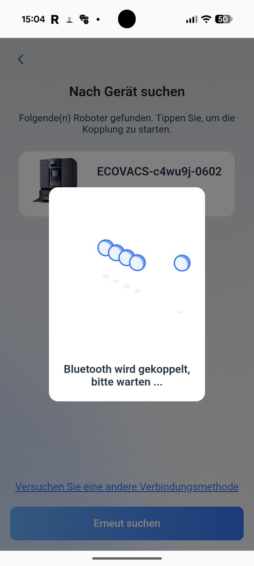 Ecovacs X12 Omni Cyclone – App & Einrichtung