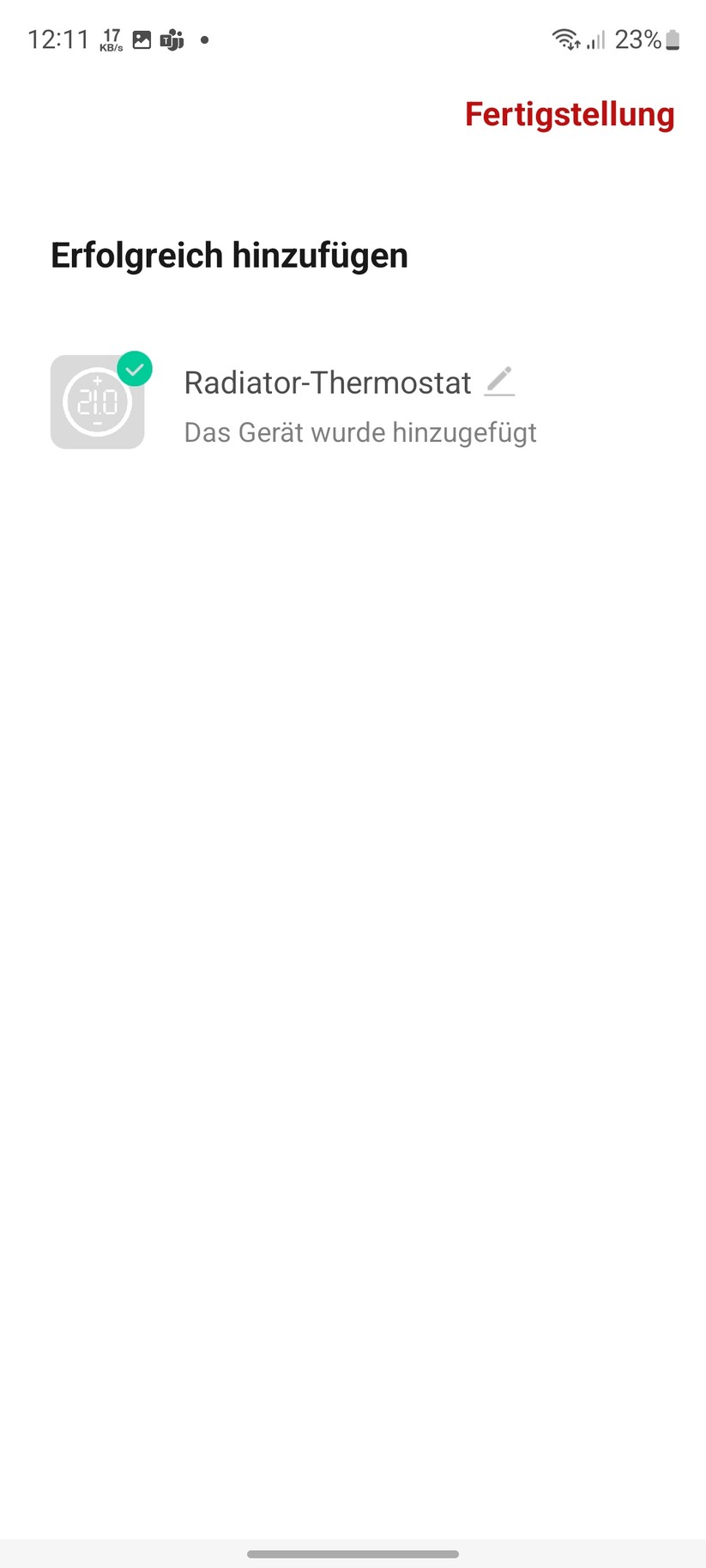  App - Inbetriebnahme