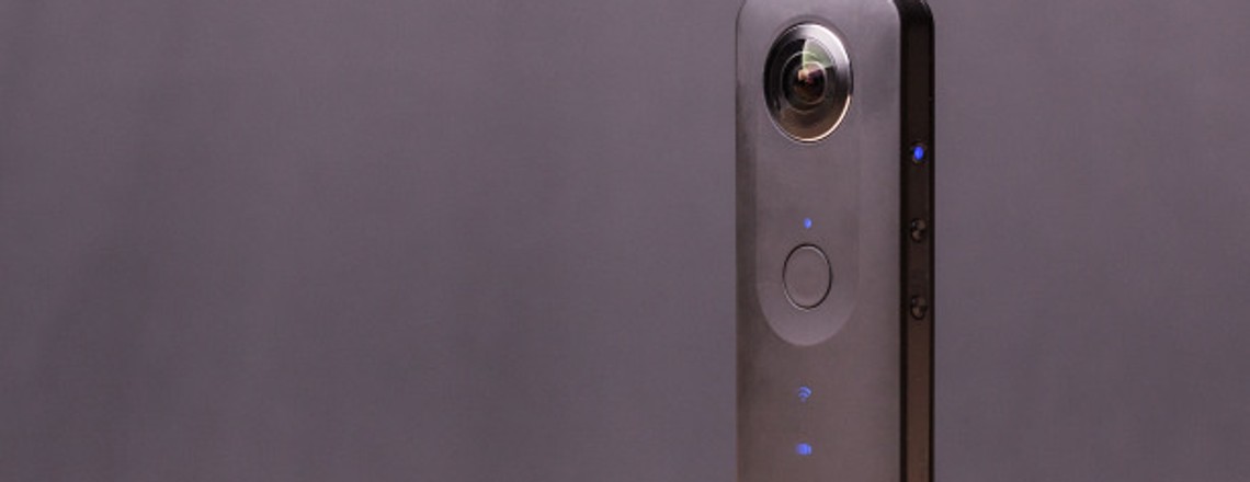 Ricoh Theta S im Test: 360-Grad-Kamera für Virtual-Reality-Filme