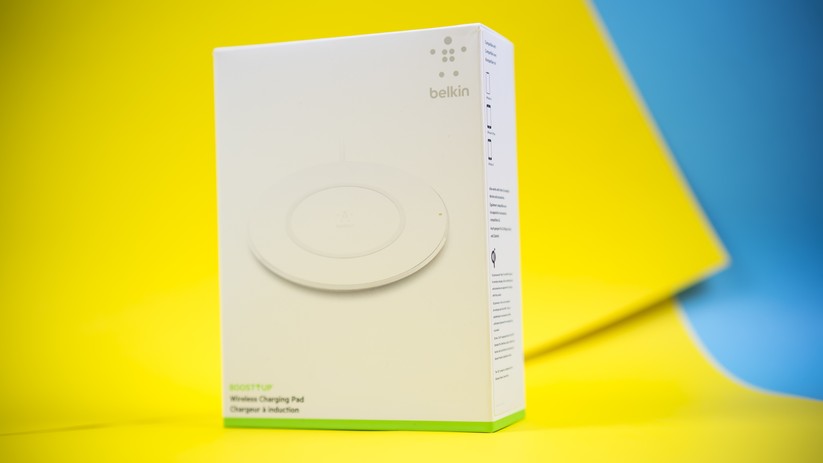 Die Verpackung des Belkin Boost Up: weiß, sauber und schick!