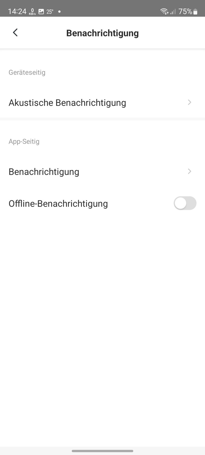 Ezviz C6 2K+: Einstellungen