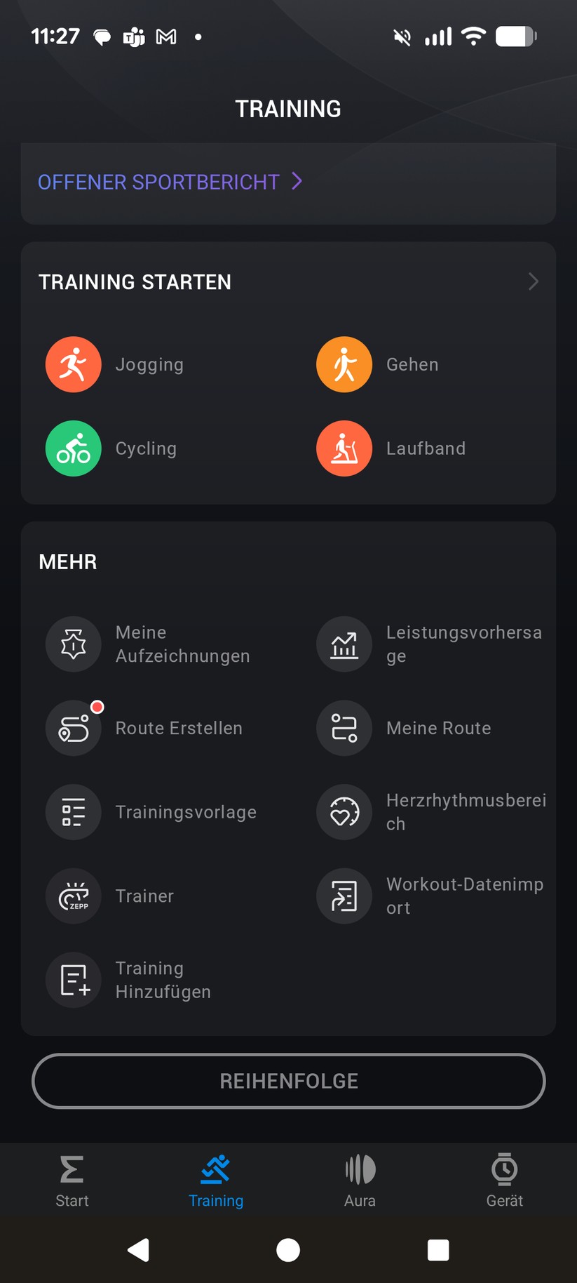 App der Amazfit Bip 6