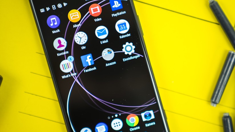 Das Display des Xperia XZ1 Compact ist 4,6 Zoll in der Diagonale groß und löst auf mit High Definition.