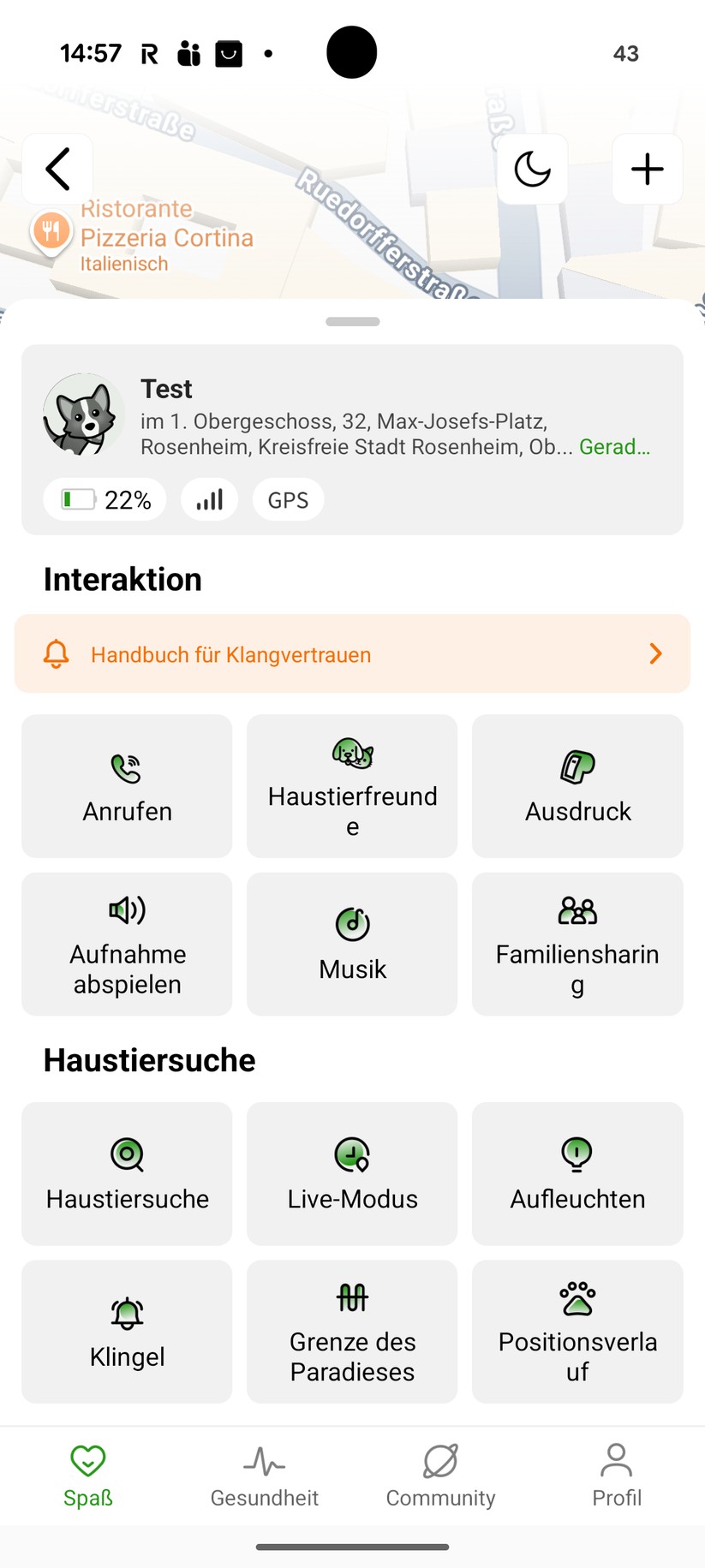 Glocalme Petphone – Bilderstrecke