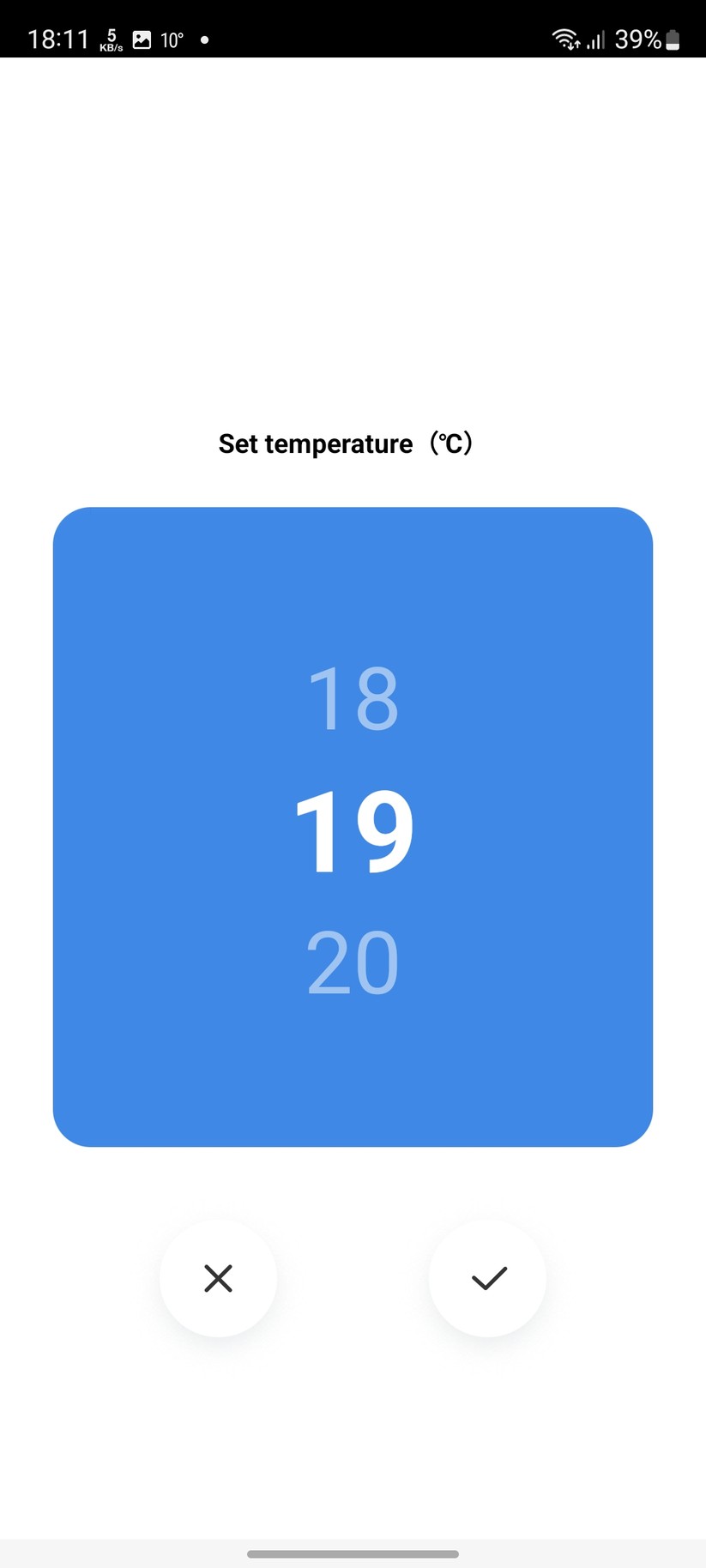 Smartes Heizkörperthermostat Moes BRT-100: Tuya-App