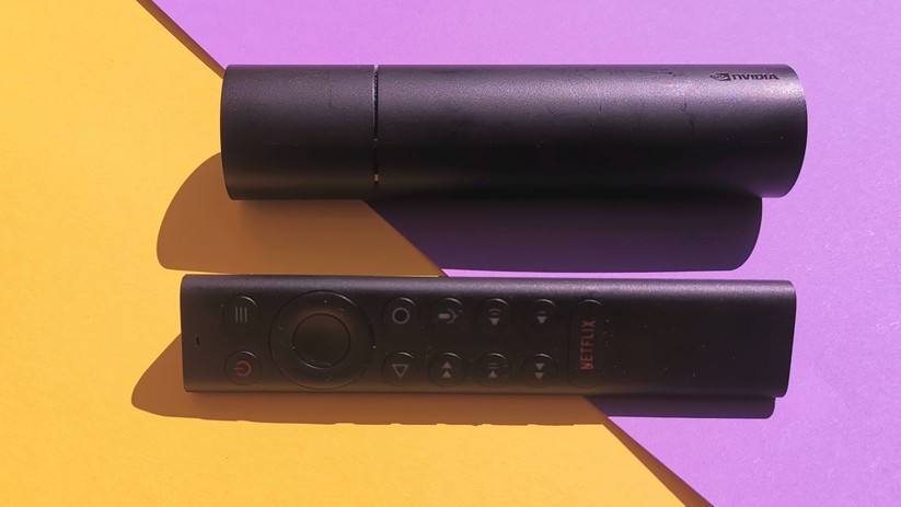 Das Nvidia Shield TV und die Fernbedienung