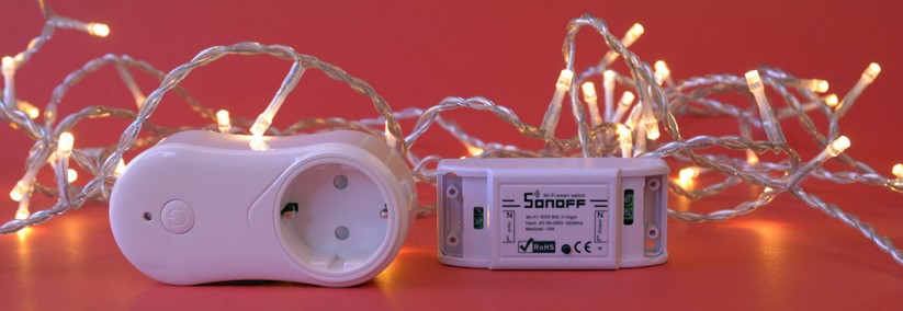 Smarte Steckdosen und Dimmer steuern die Beleuchtung.