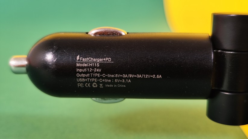 AmazeFan 4-in-1 USB-Ladegerät für den Zigarettenanzünder