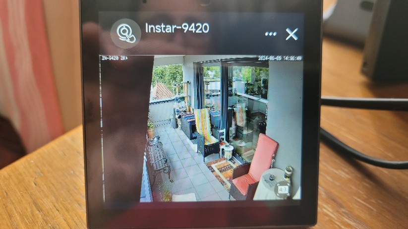 Sonoff NSPanel Pro: Das 4-Zoll-Touch-Display zur Steuerung von Smart-Home-Komponenten kann Livestreams von Überwachungskameras integrieren.