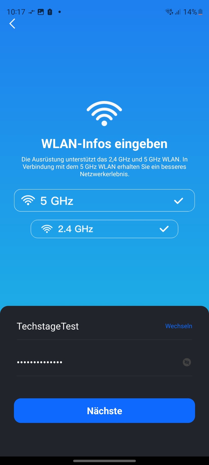 Reolink Argus Track: Einrichtung mit mobiler App