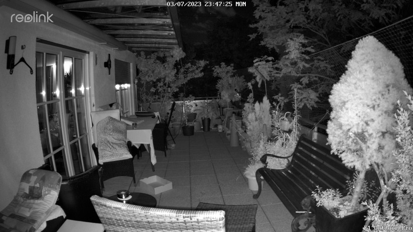 Reolink E1 Outdoor Pro: Nachtaufnahmen